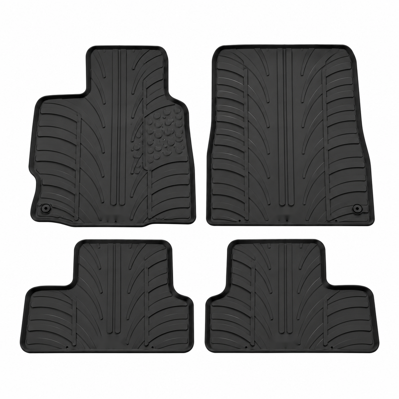 Tapis auto en caoutchouc pour Mitsubishi Outlander (2007-2013)