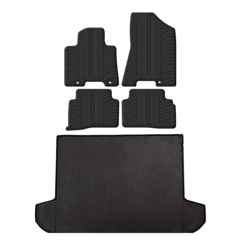 Pack tapis de coffre et tapis auto en caoutchouc pour Hyundai Tucson (2015-2020)