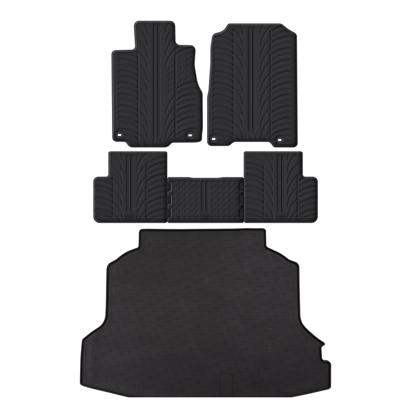 Pack tapis de coffre et tapis auto en caoutchouc pour Honda CR-V (2012-2018)