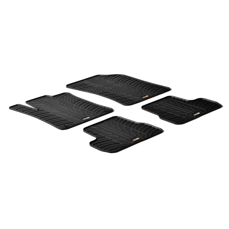 Mattes de voitures en caoutchouc Citroen C3 (2009-2016)
