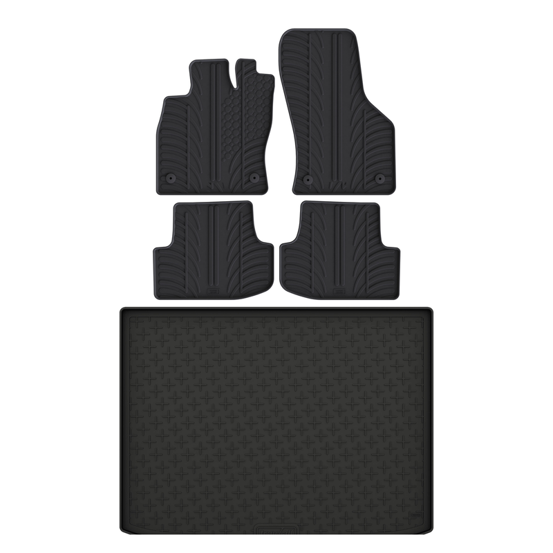 Pack tapis de coffre et tapis auto en caoutchouc pour Audi A3 (2020-)