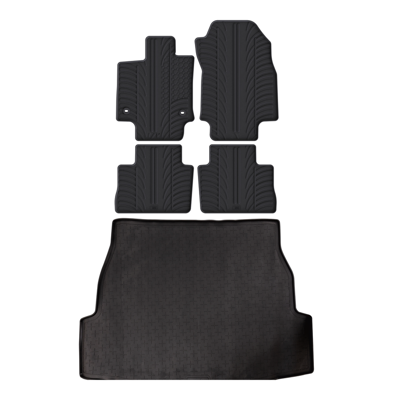 Pack tapis de coffre et tapis auto en caoutchouc pour Toyota RAV4 (2019-2025)