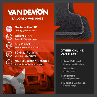 Renault Trafic (2001-2014) [Crew Cab] Carpet Floor Mat