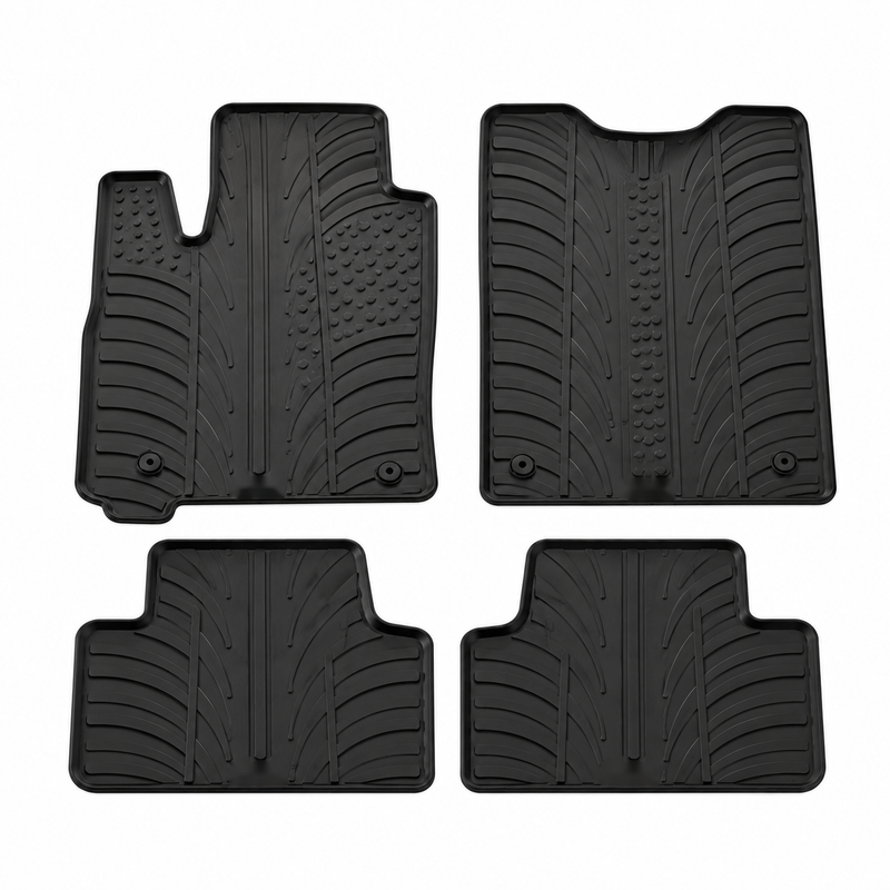 Tapis auto en caoutchouc pour Vauxhall Meriva (2003-2010)