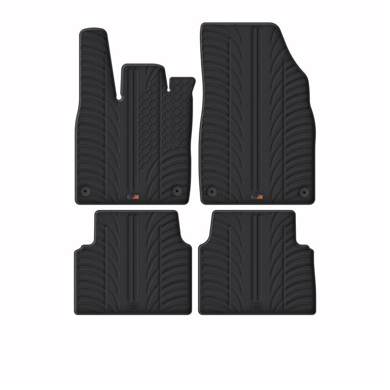 Tapis de sol en caoutchouc Skoda Elroq (2024-)