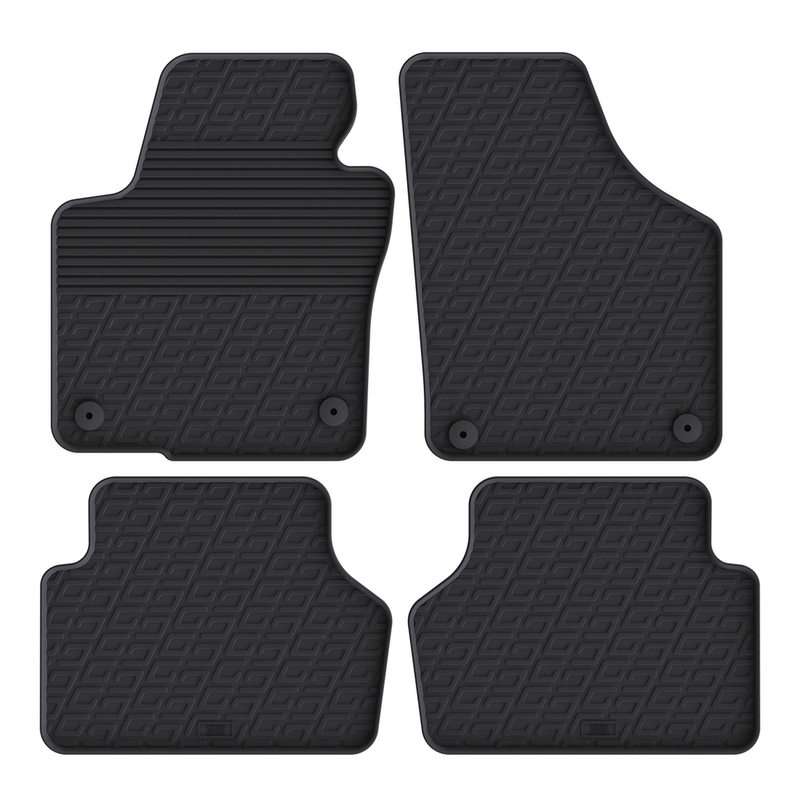 Tapis auto en caoutchouc pour VW Tiguan (2008-2016)