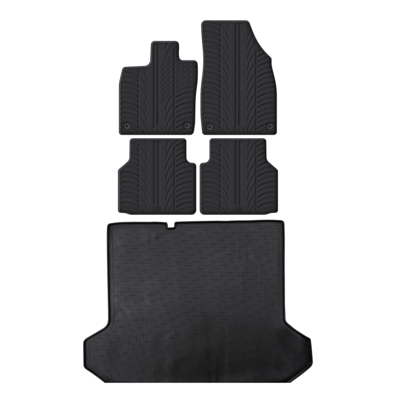 Pack tapis de coffre et tapis auto en caoutchouc pour Audi Q4 e-tron (2021-)