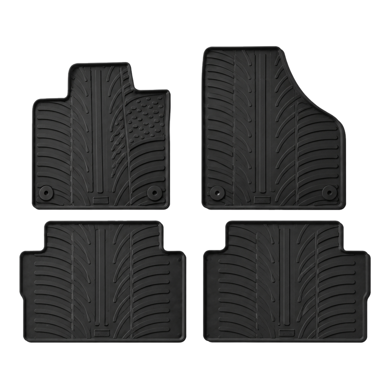 Tapis auto en caoutchouc pour Seat Alhambra (2010-2022)