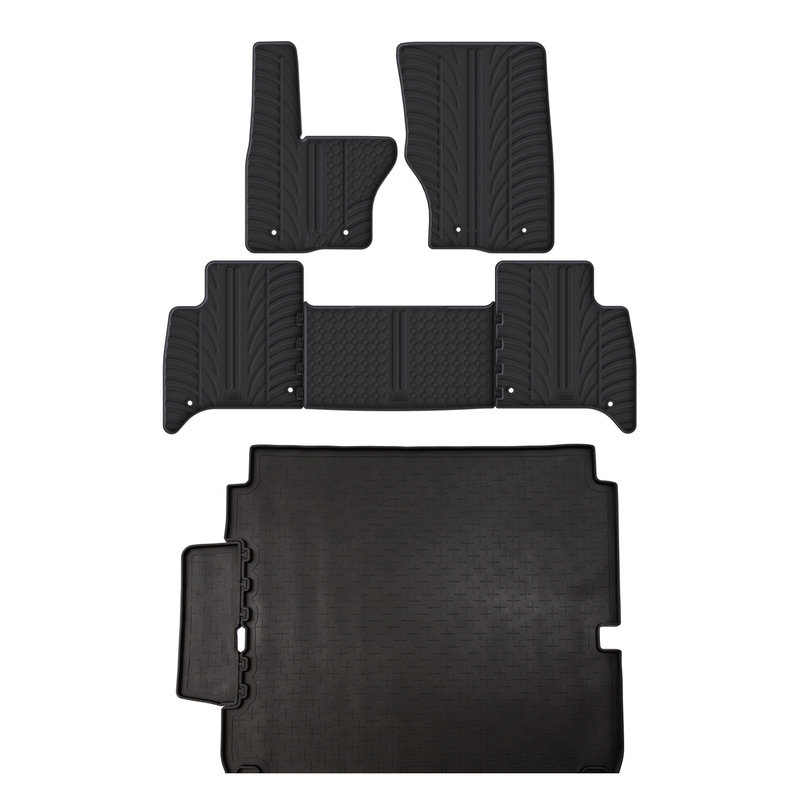 Pack tapis de coffre et tapis auto en caoutchouc pour Land Rover Discovery (2017-)