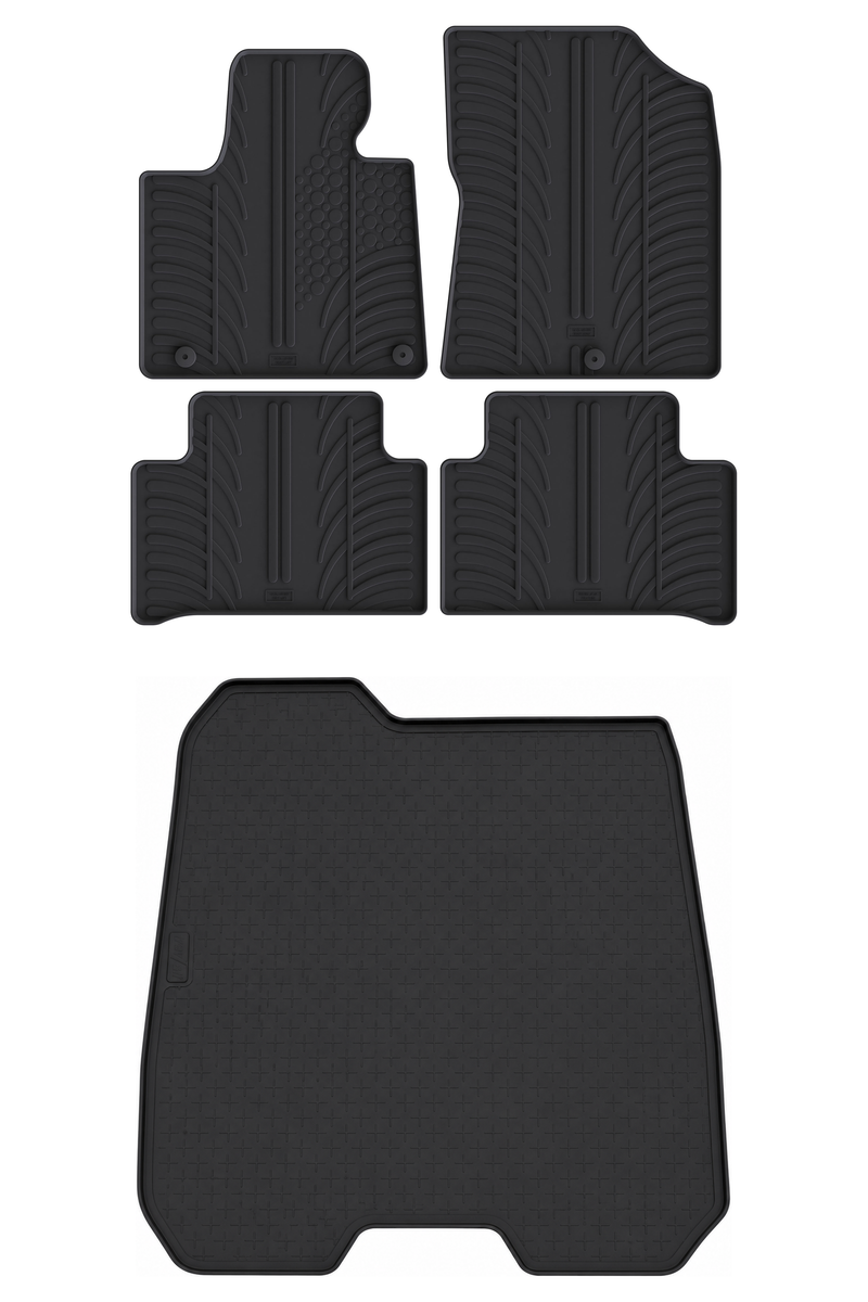 Pack tapis de coffre et tapis auto en caoutchouc pour Kia Sorento (2020-)