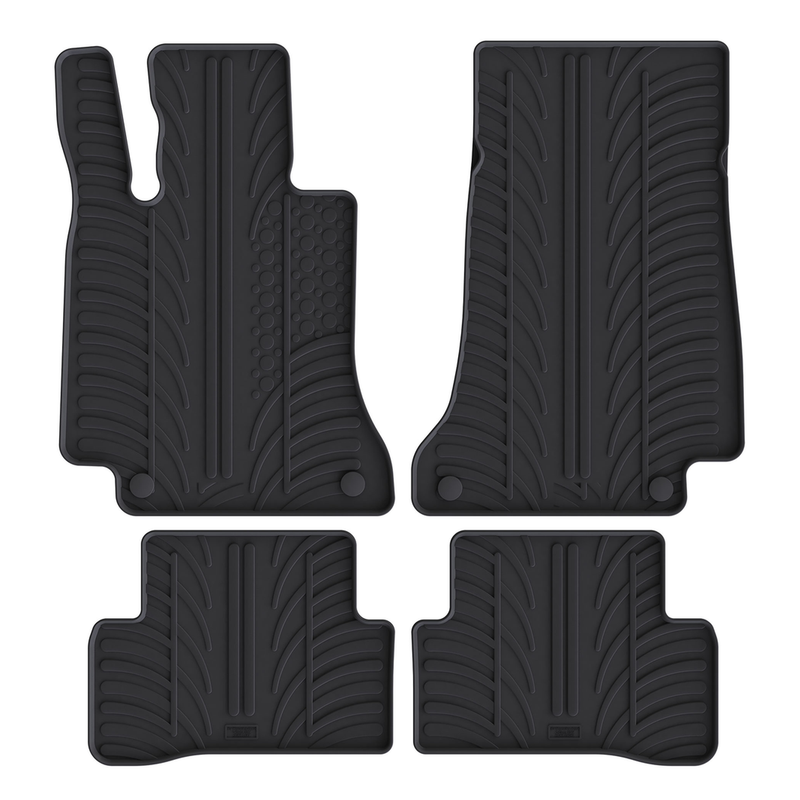 Tapis auto en caoutchouc pour Mercedes C-Class (2014-2021)