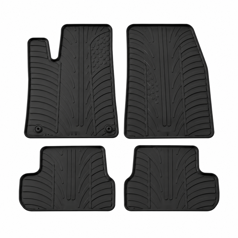 Tapis auto en caoutchouc pour Citroen C3 (2009-2016)