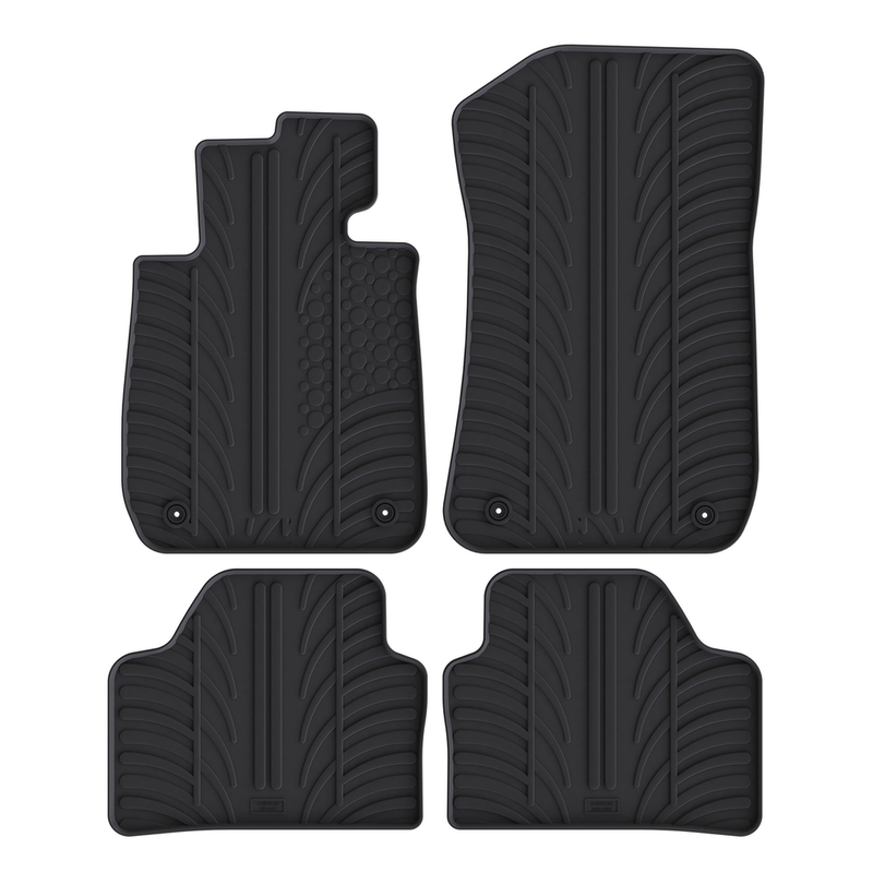 Tapis auto en caoutchouc pour BMW X1 (2009-2015)