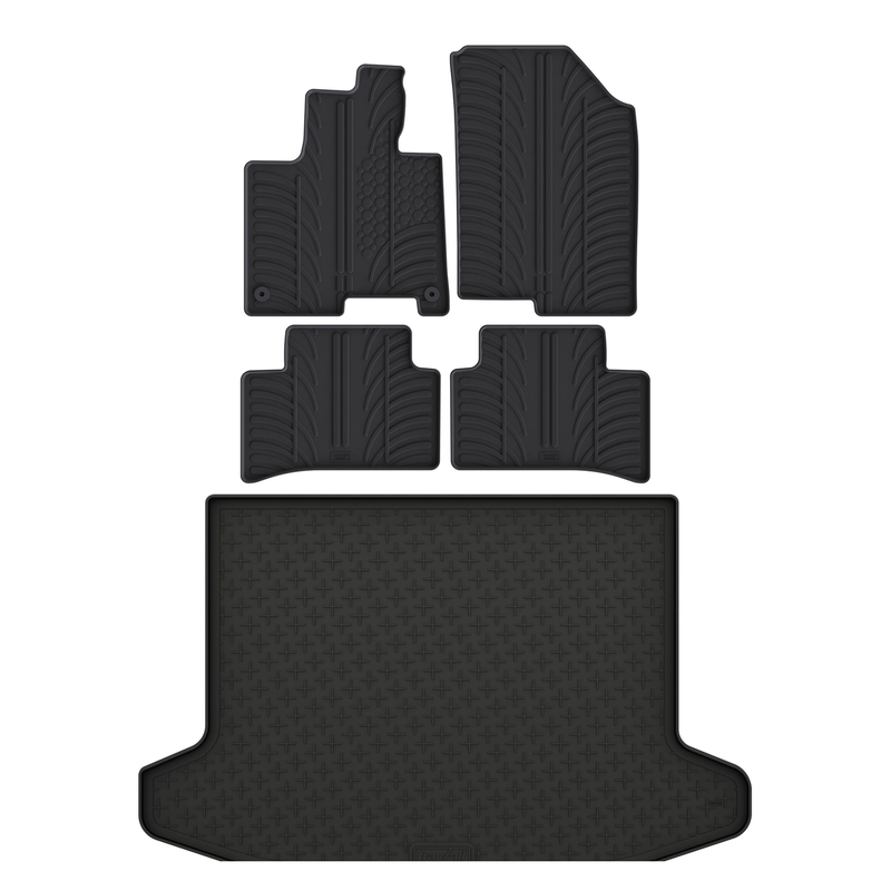 Pack tapis de coffre et tapis auto en caoutchouc pour Kia Sportage (2022-)