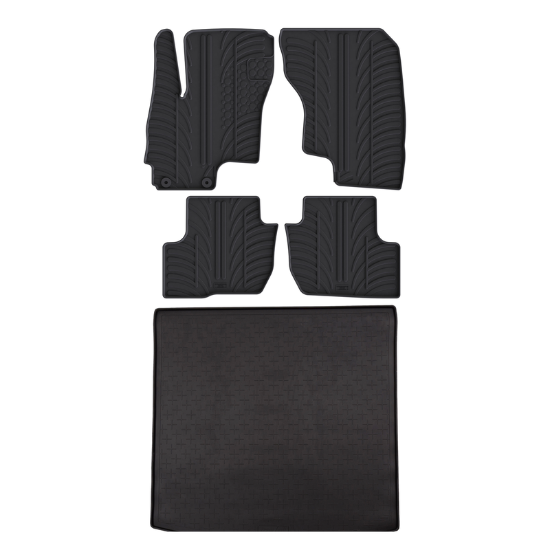 Pack tapis de coffre et tapis auto en caoutchouc pour Mitsubishi Outlander (2013-2021)