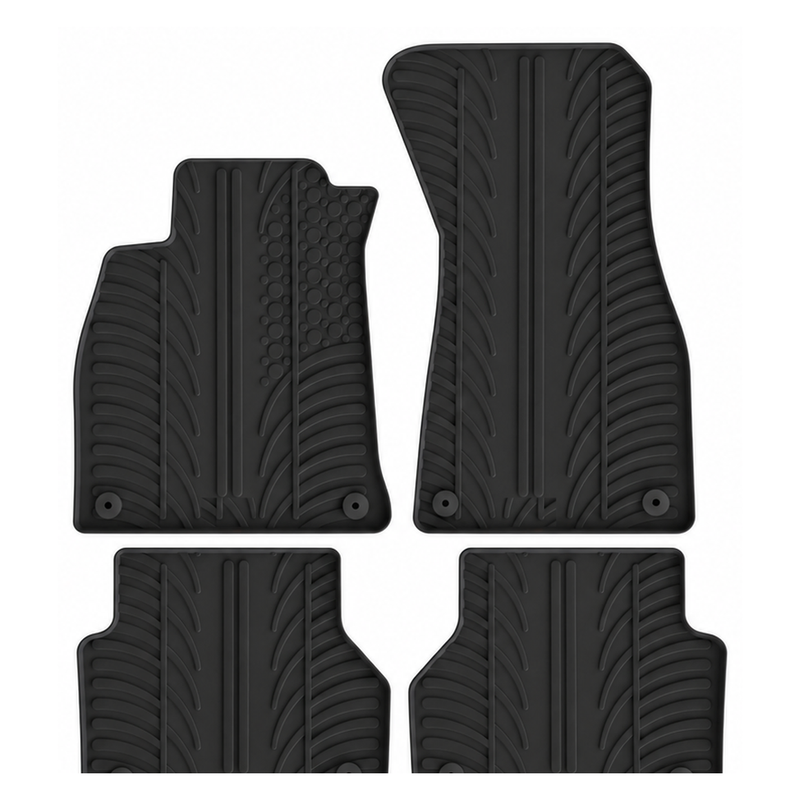 Tapis auto en caoutchouc pour Audi A6 (2018-2025)