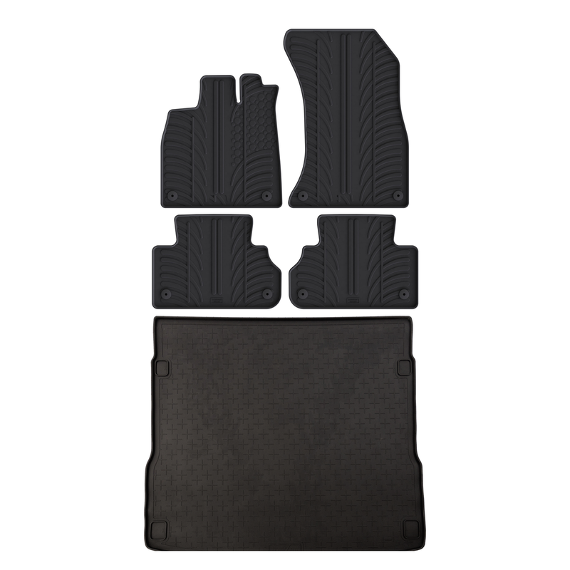 Pack tapis de coffre et tapis auto en caoutchouc pour Audi Q5 (2016-2025)
