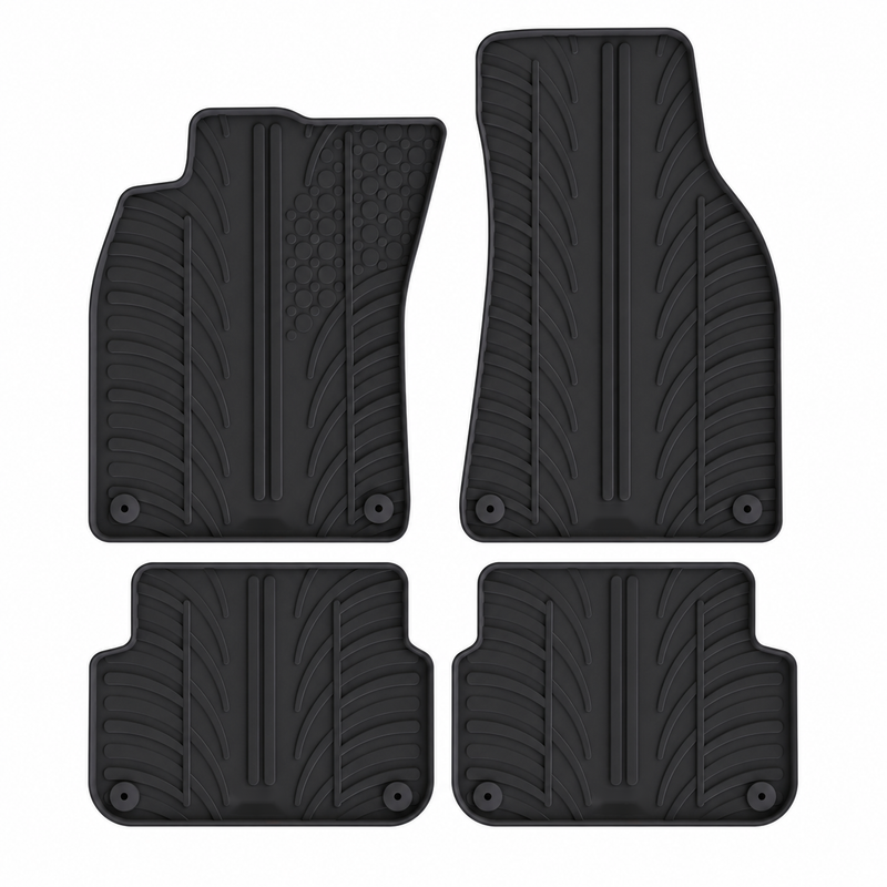 Tapis auto en caoutchouc pour Audi A6 (2004-2011)