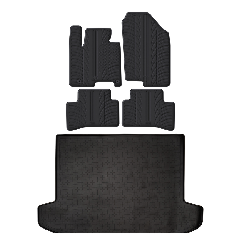 Pack tapis de coffre et tapis auto en caoutchouc pour Hyundai Tucson (2020-)