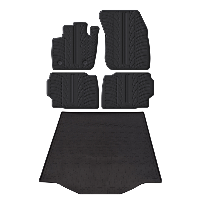 Pack tapis de coffre et tapis auto en caoutchouc pour Ford Mondeo (2014-2022)