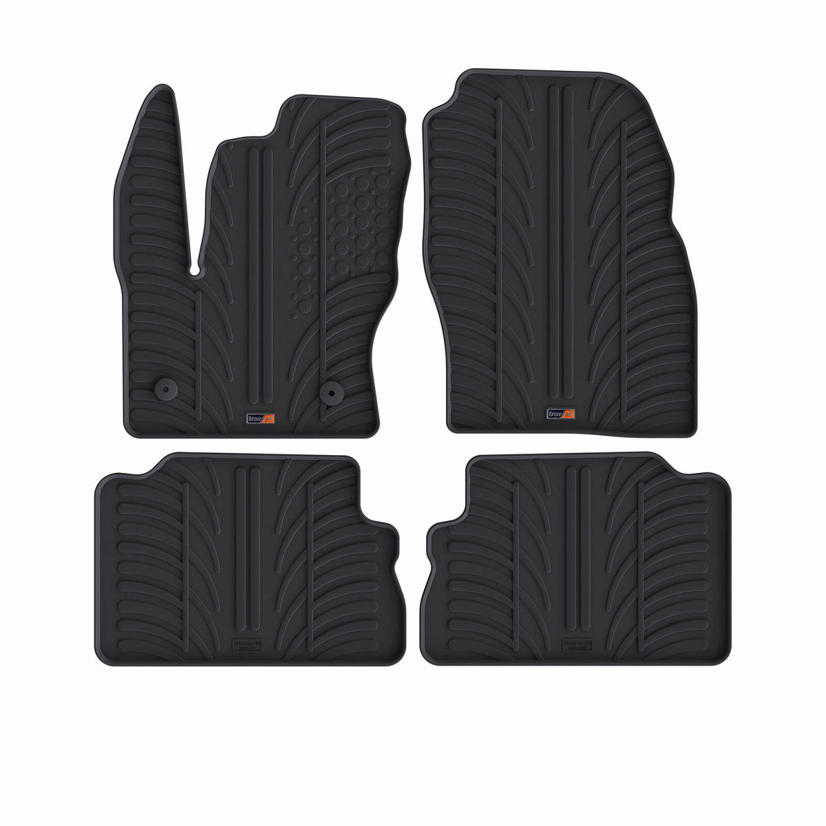 Mattes de voitures en caoutchouc Ford Kuga (2016-2019)