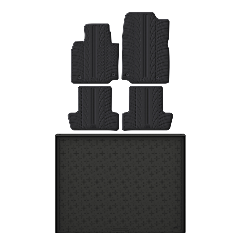 Pack tapis de coffre et tapis auto en caoutchouc pour Mazda MX-30 (2020-)