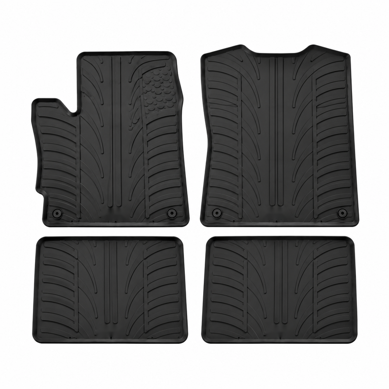 Tapis auto en caoutchouc pour Toyota Yaris (2011-2020)