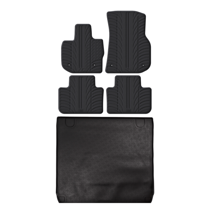 Pack tapis de coffre et tapis auto en caoutchouc pour BMW X4 (2018-2025)
