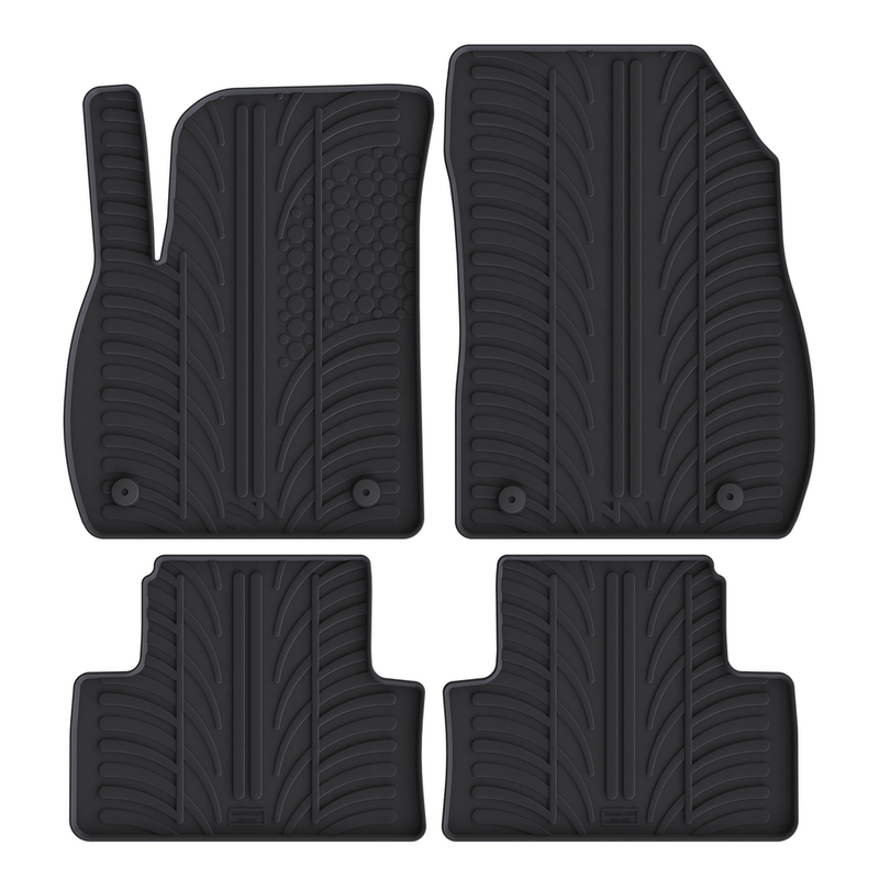 Tapis auto en caoutchouc pour Vauxhall Zafira (2012-2018)