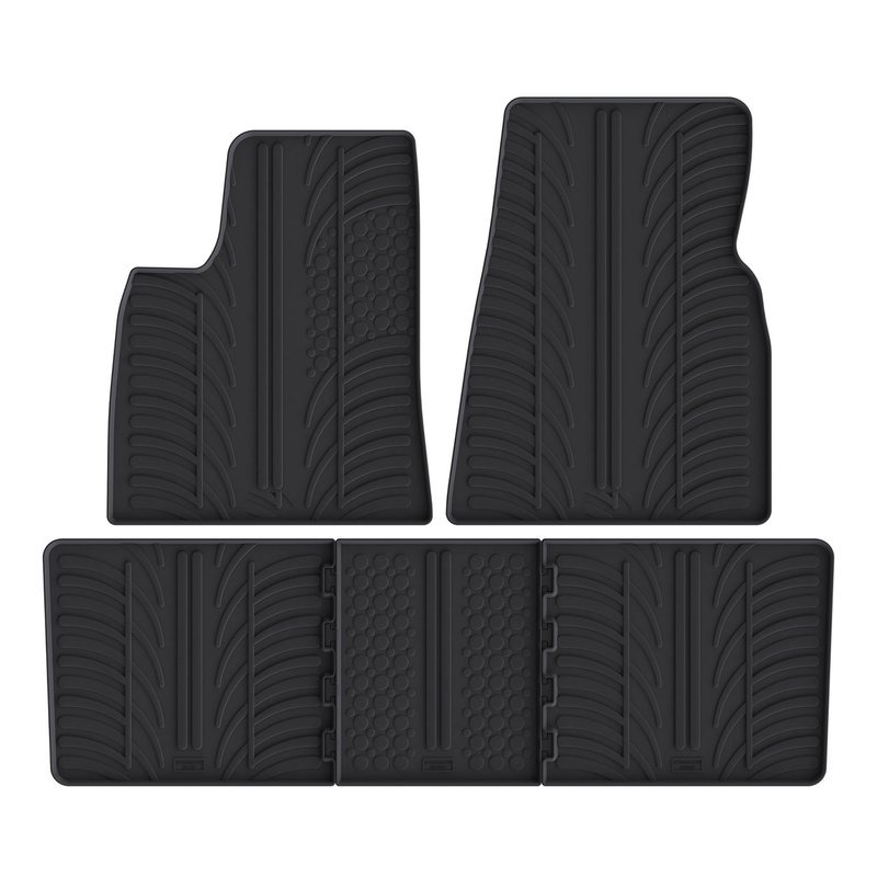 Tapis auto en caoutchouc pour Tesla Model S (2014-2016)